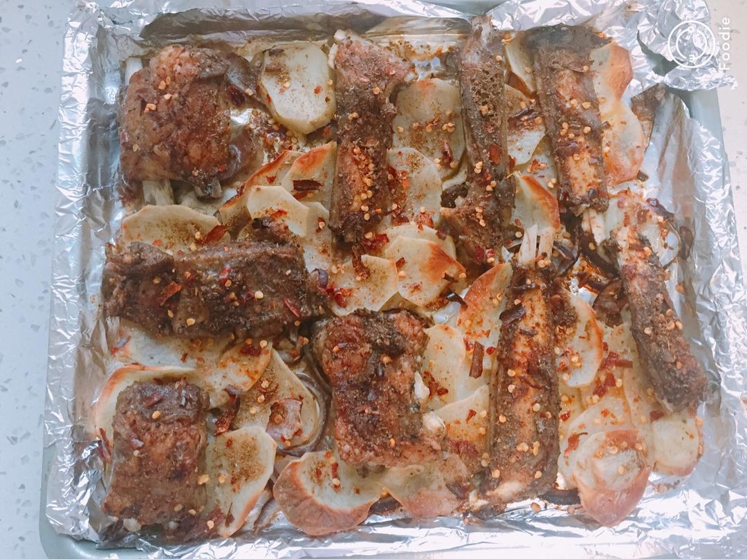 烤箱烤羊排（最简单版）