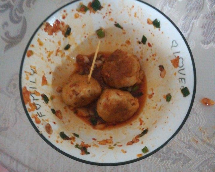 香辣美味鱼丸