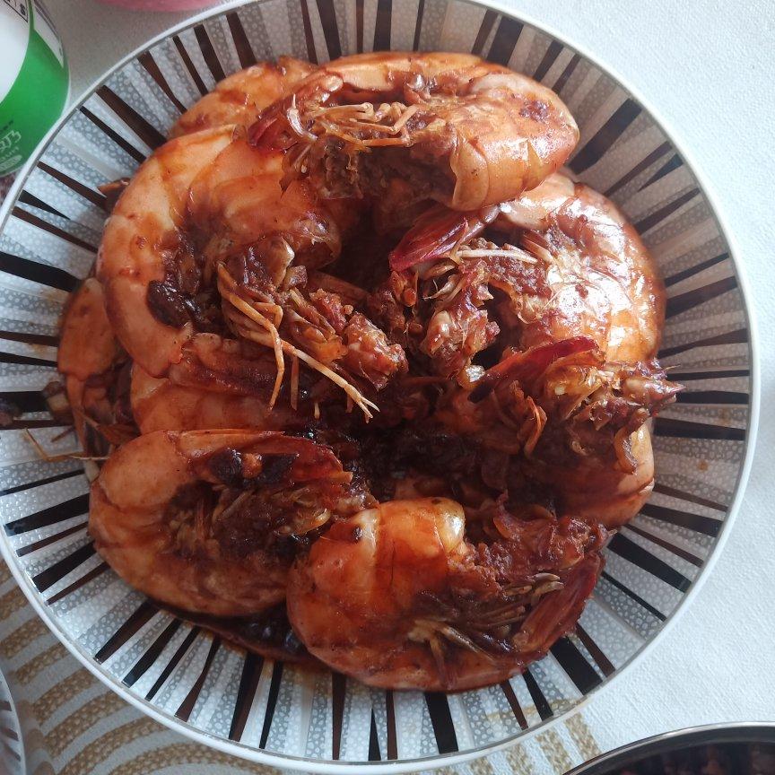 家庭版油焖大虾