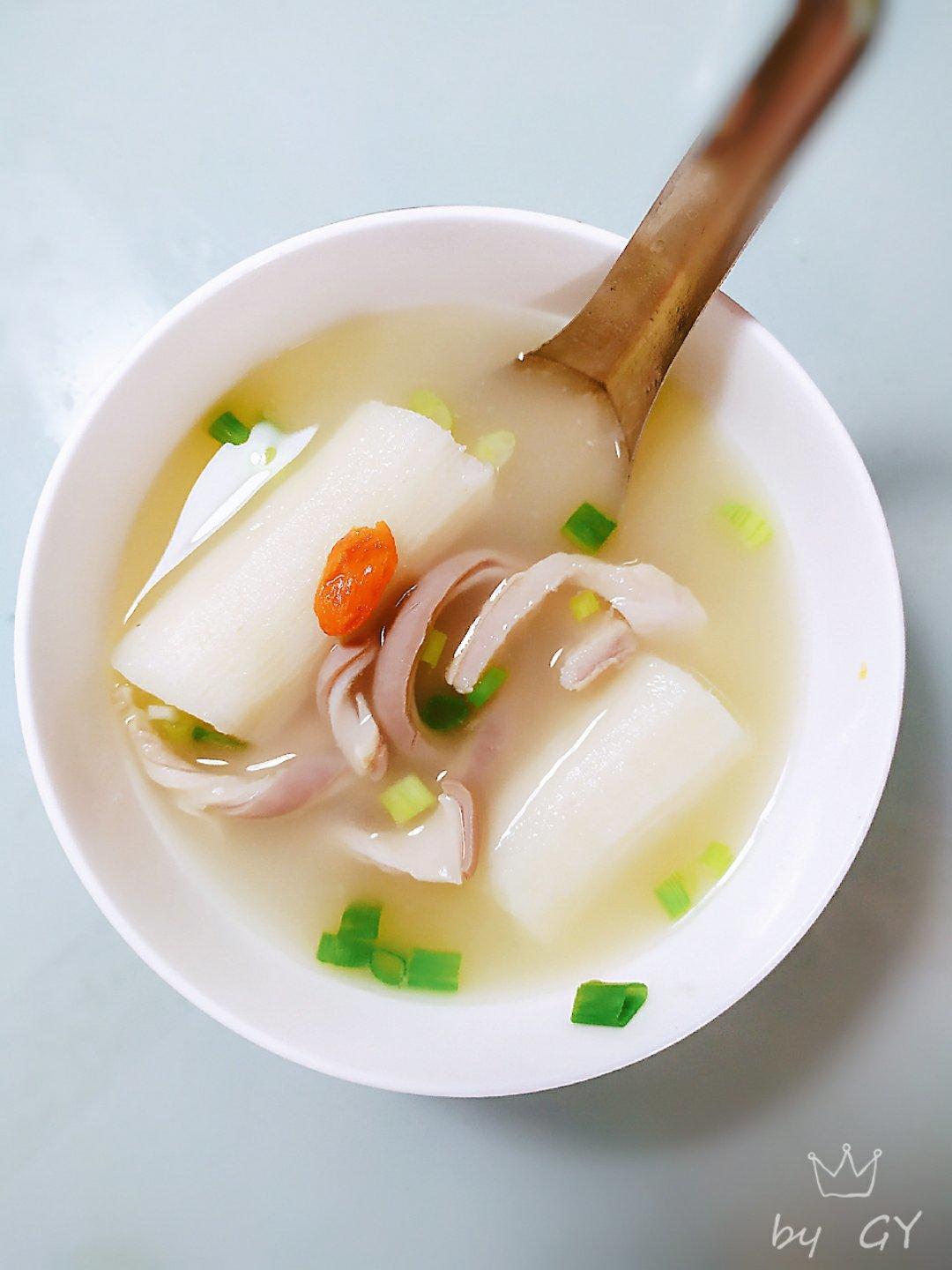 养胃山药猪肚汤、猪肚鸡汤（含猪肚清洗方法）