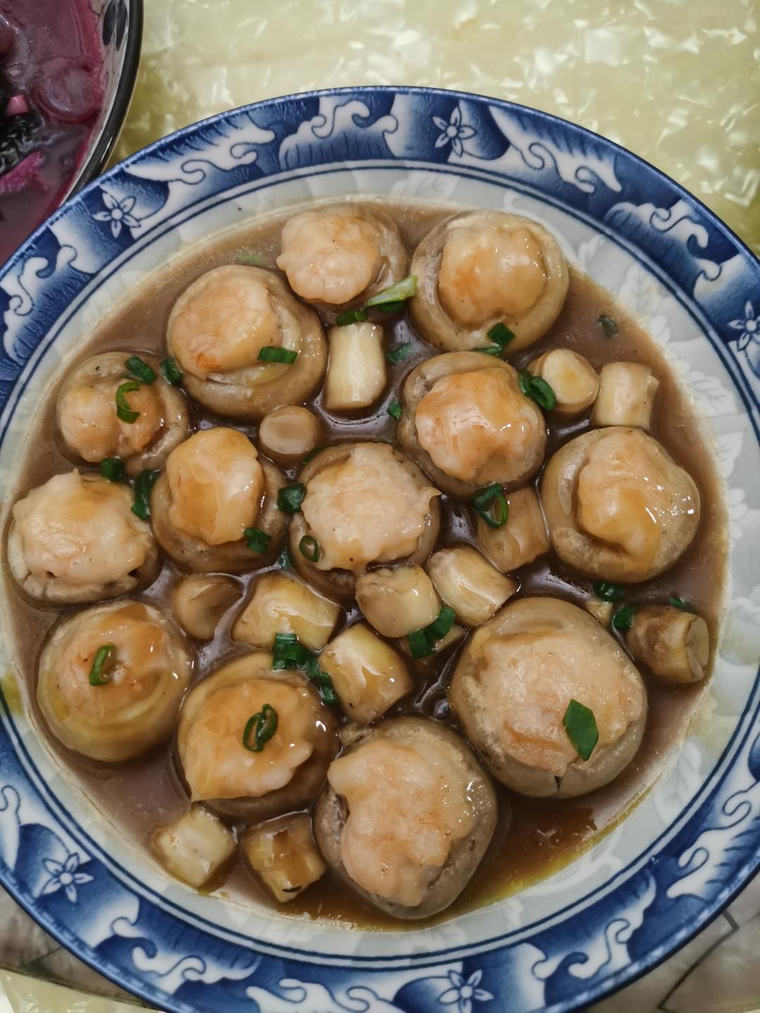 虾滑酿口蘑  <302小厨房>