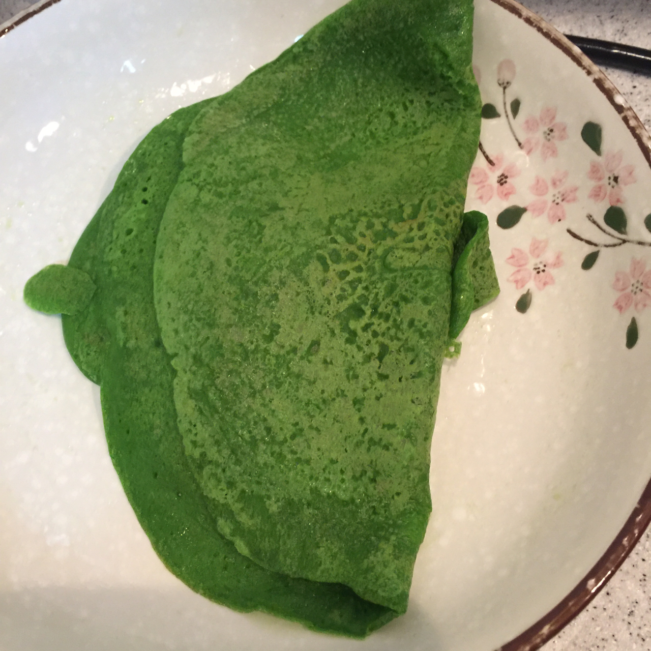 菠菜蛋饼