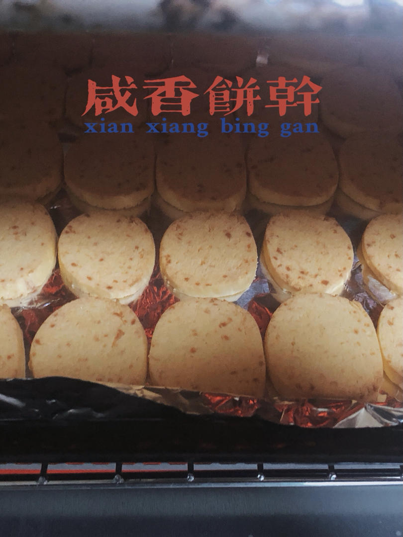 咸芝士奶香饼干