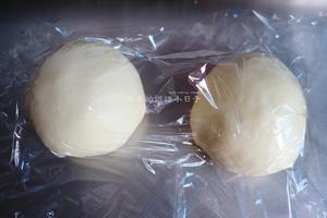【炼乳红豆手撕面包】｜易操作｜6寸圆模版的做法 步骤4