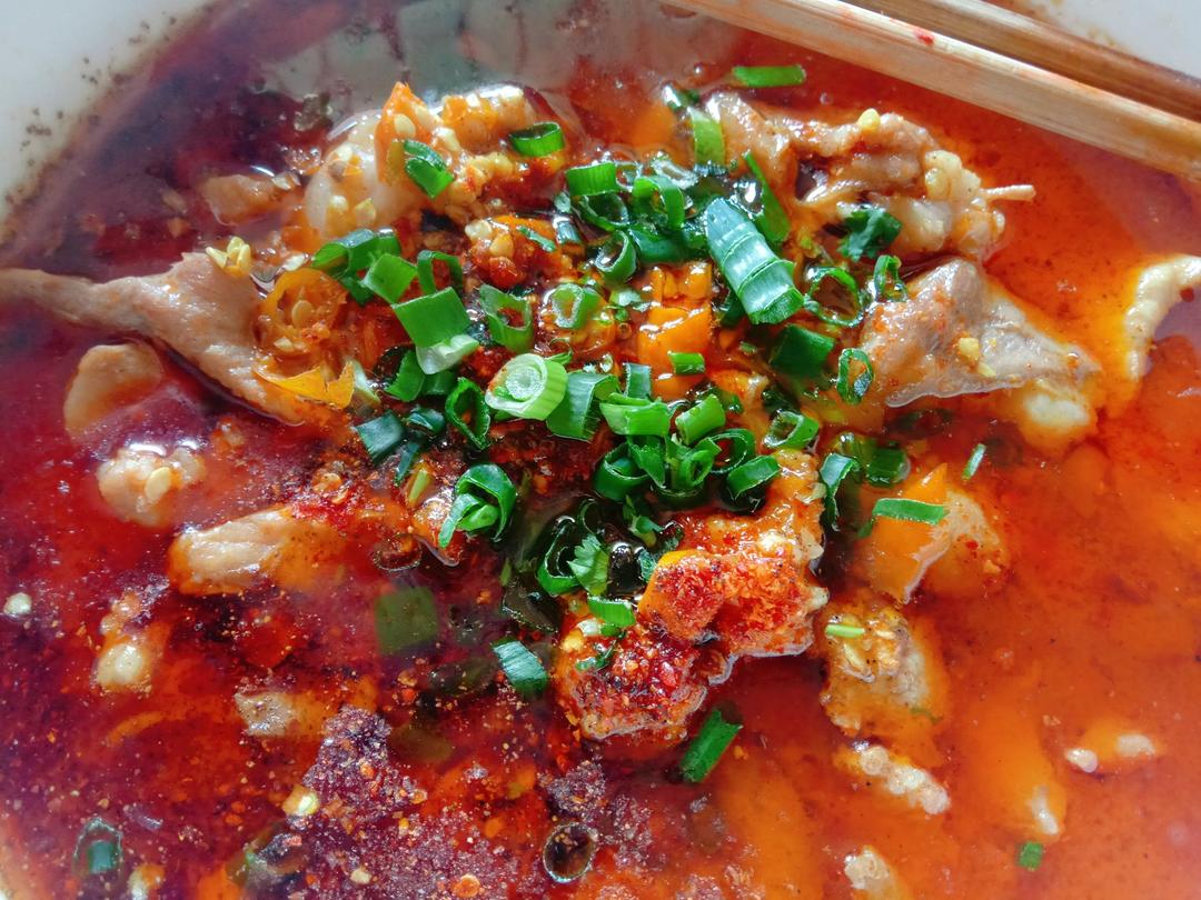 水煮肉片（肯定不翻车）