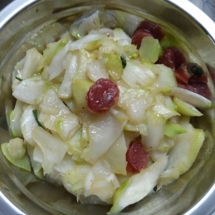 剁椒小炒新鲜榨菜头(儿菜）