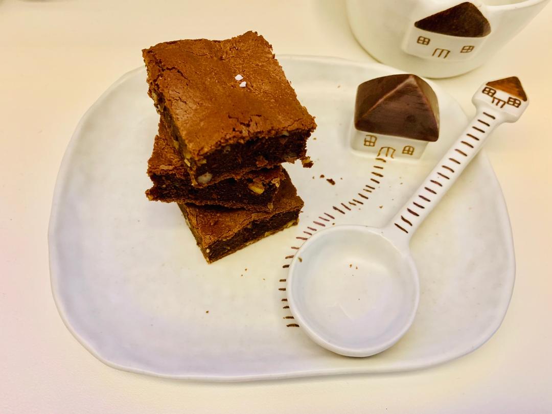 美式经典配方：巧克力布朗尼（The Perfect Brownies)