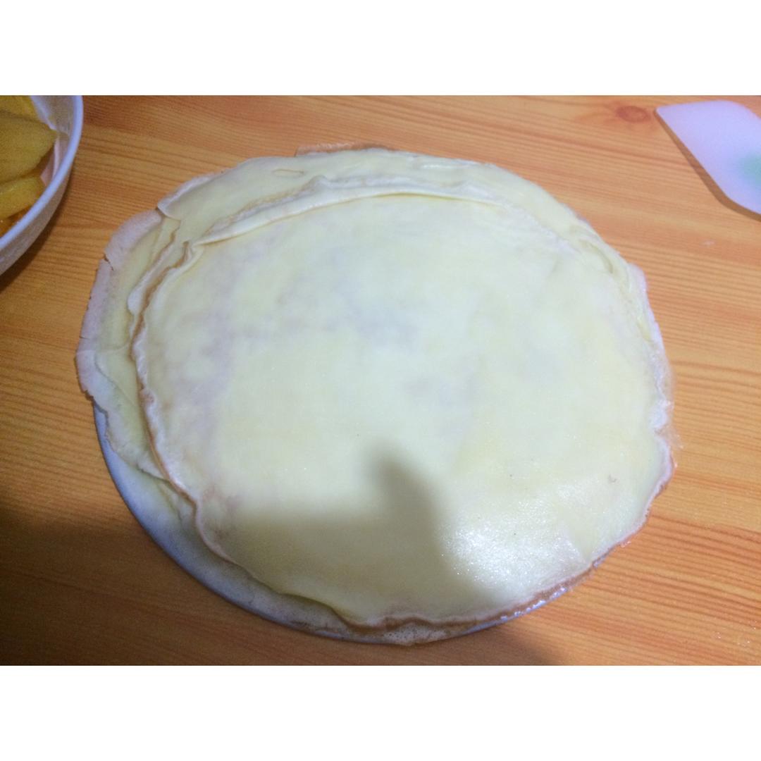 芒果千层蛋糕，100%成功告别煎皮无能