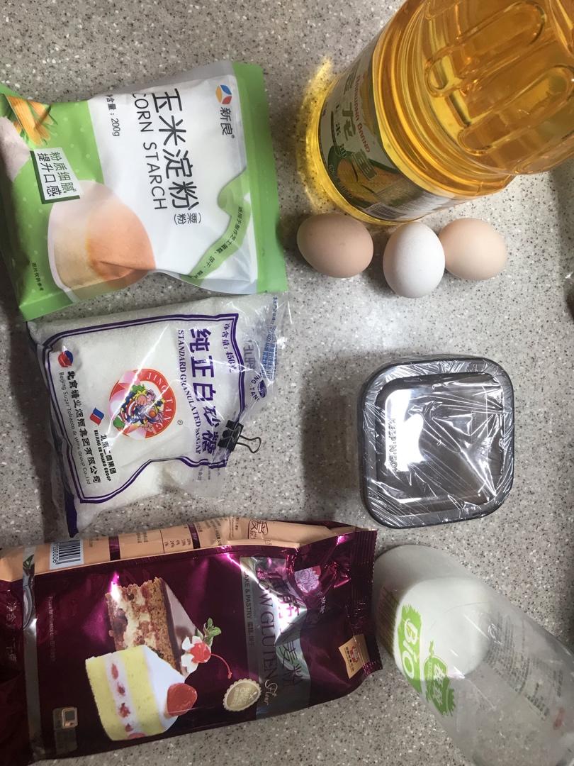 6寸基础版戚风蛋糕胚（附上我做的黄金果生日蛋糕）