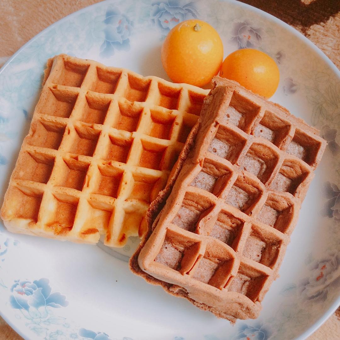脑洞大开的a菌做的华夫饼松饼粉版