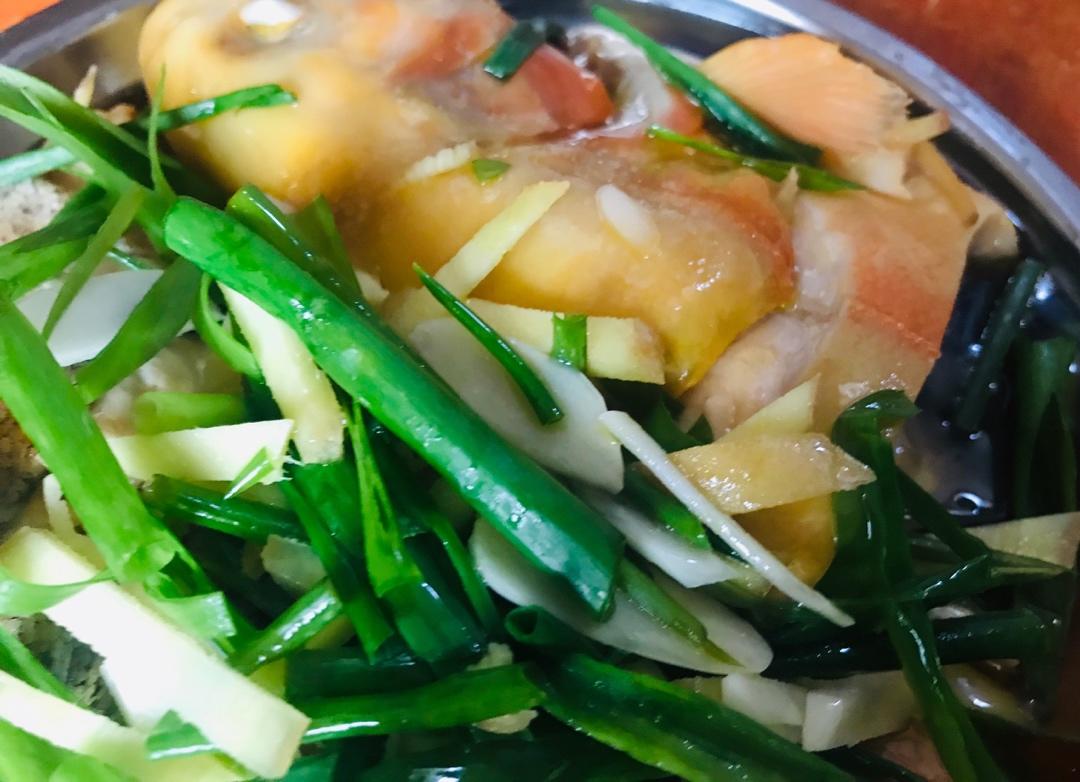 清蒸桂花鱼(鳜鱼)，适合各种清蒸鱼，超级鲜美