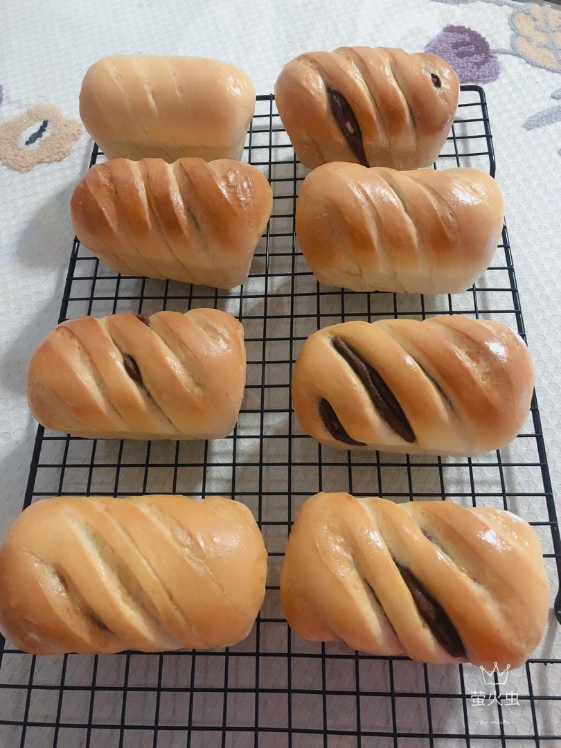 豆沙造型小面包