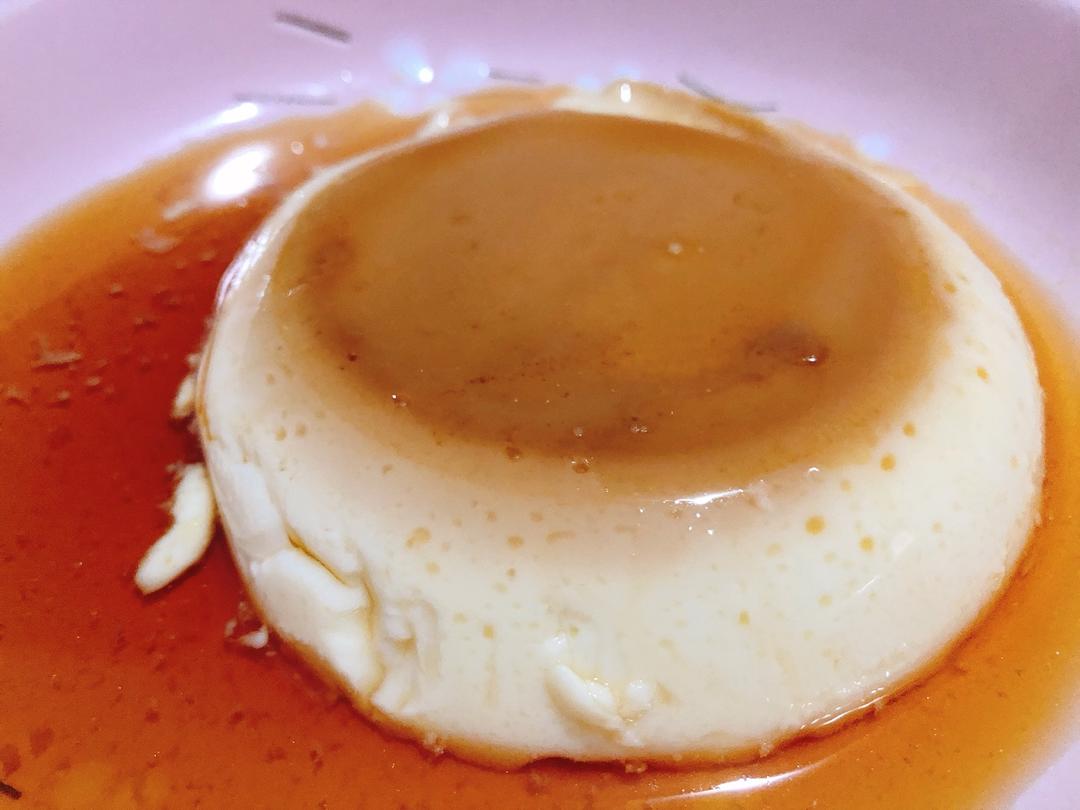 超简易滑又弹的鸡蛋布丁Custard Pudding(详细教程)