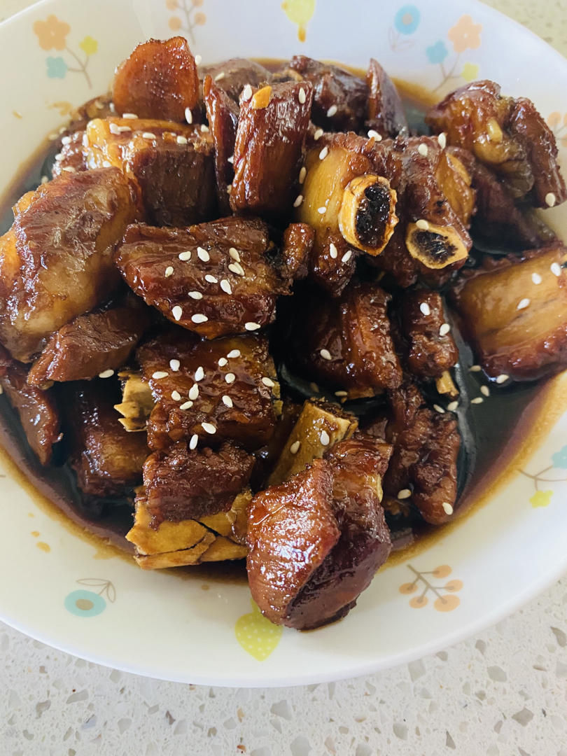 不炒糖色 超简单的糖醋排骨