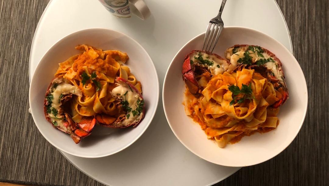 龙虾天使意面【曼达小馆】