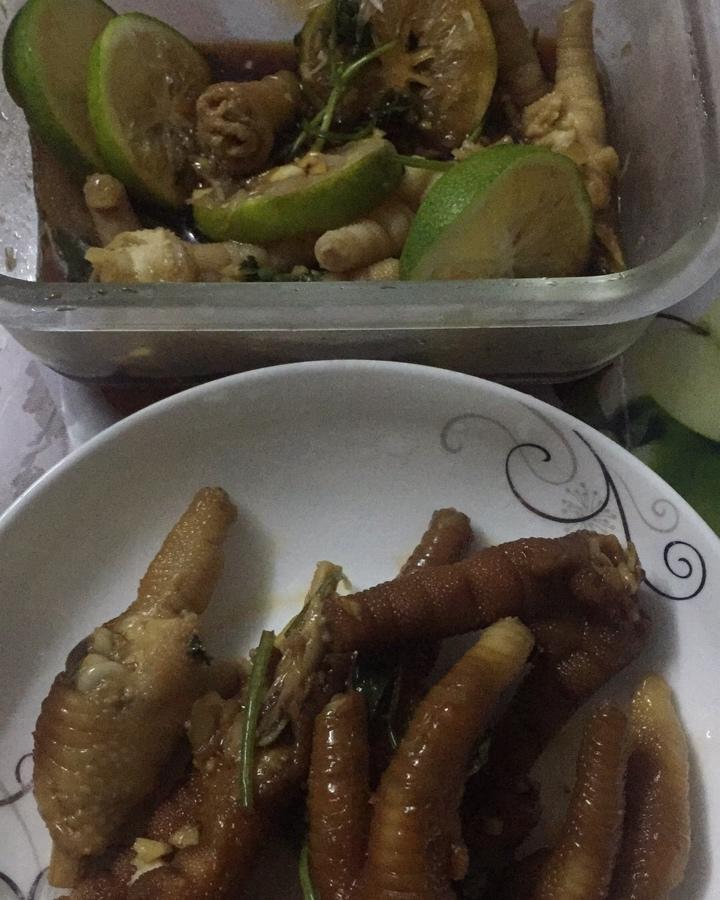 【柠檬酸辣凤爪】