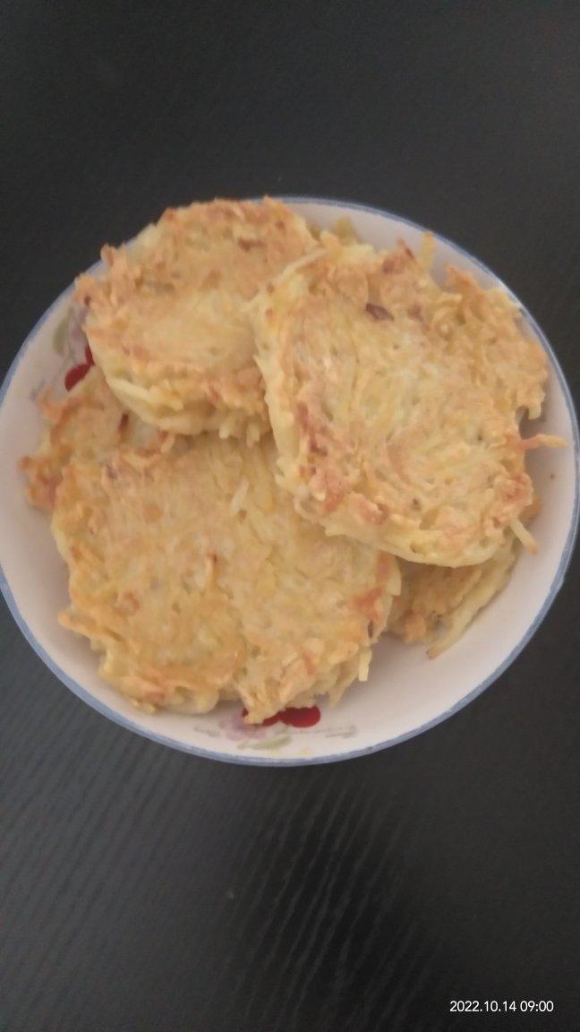 绝对好吃的的土豆丝煎