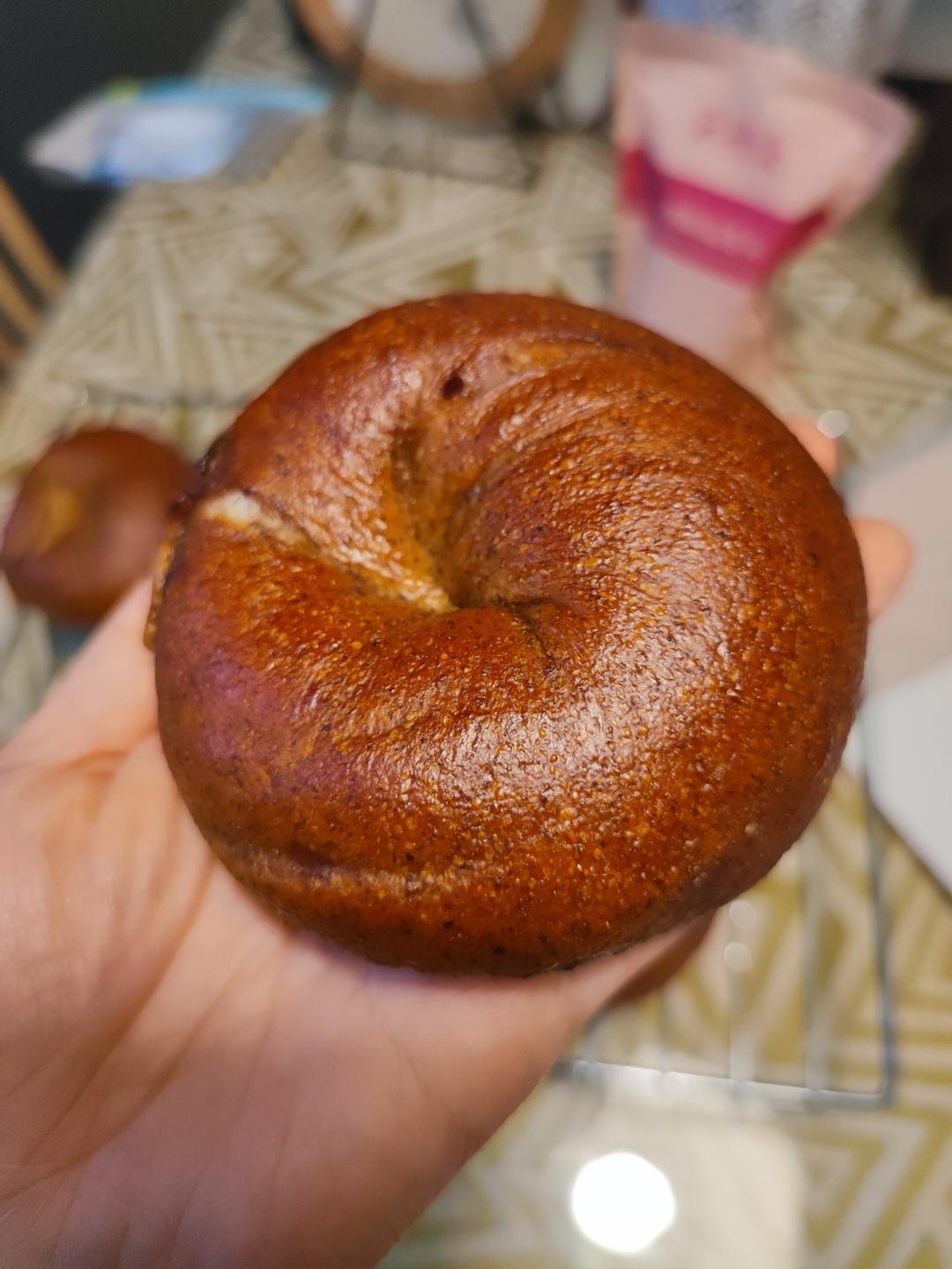 四季减脂神物4⃣️：
酒酿玫瑰贝果