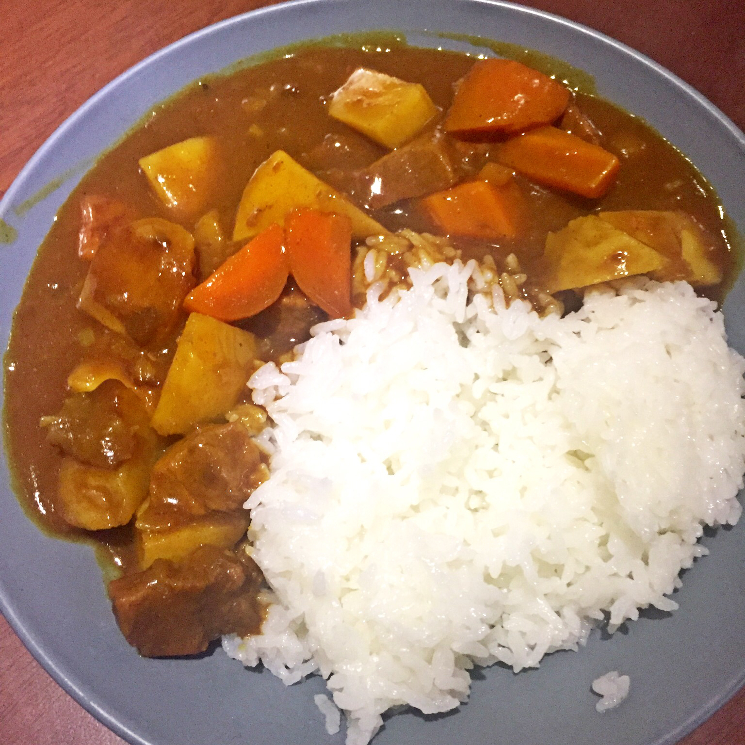 日式咖喱牛肉饭