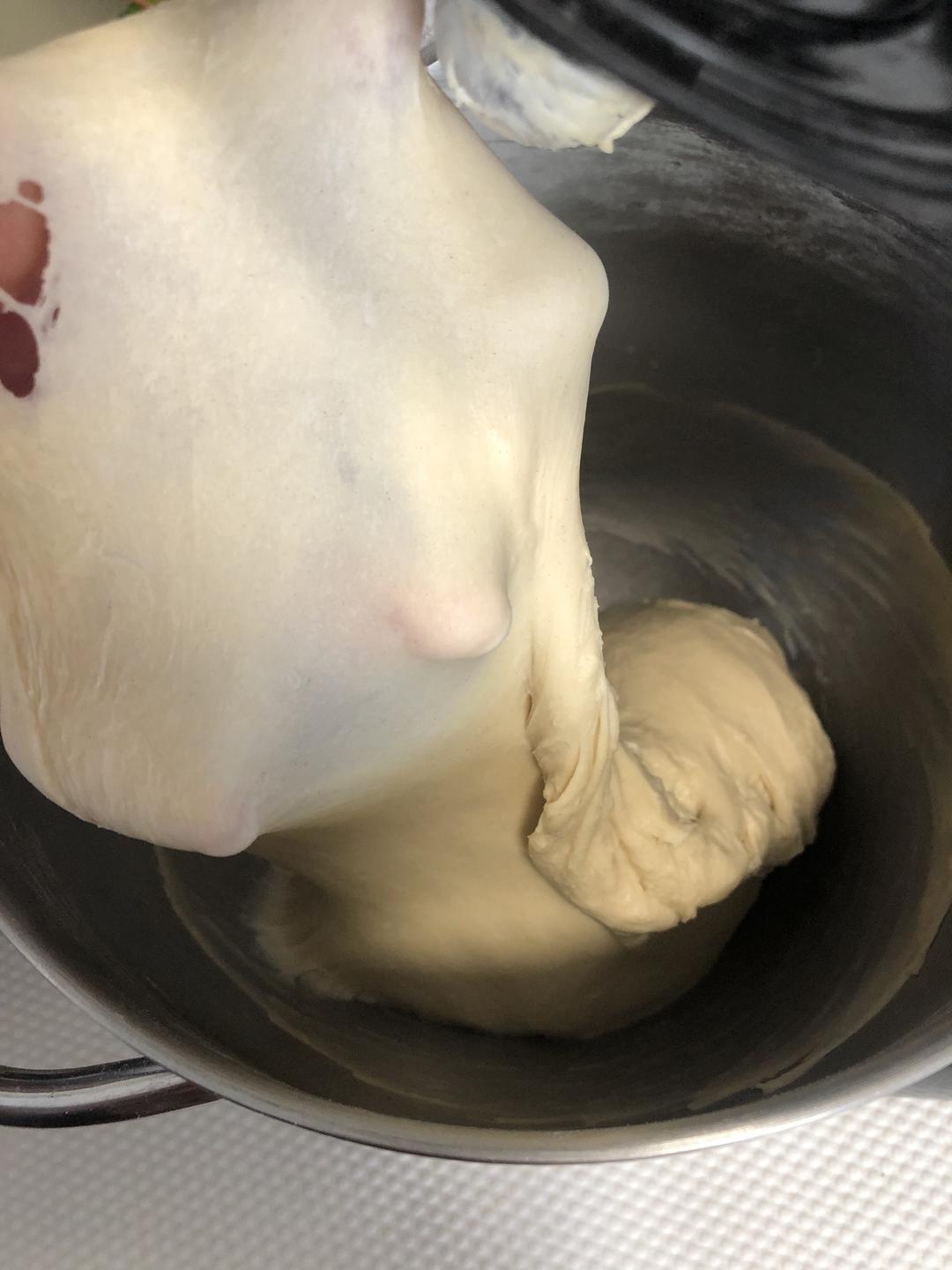 纯奶手撕吐司的做法 步骤1