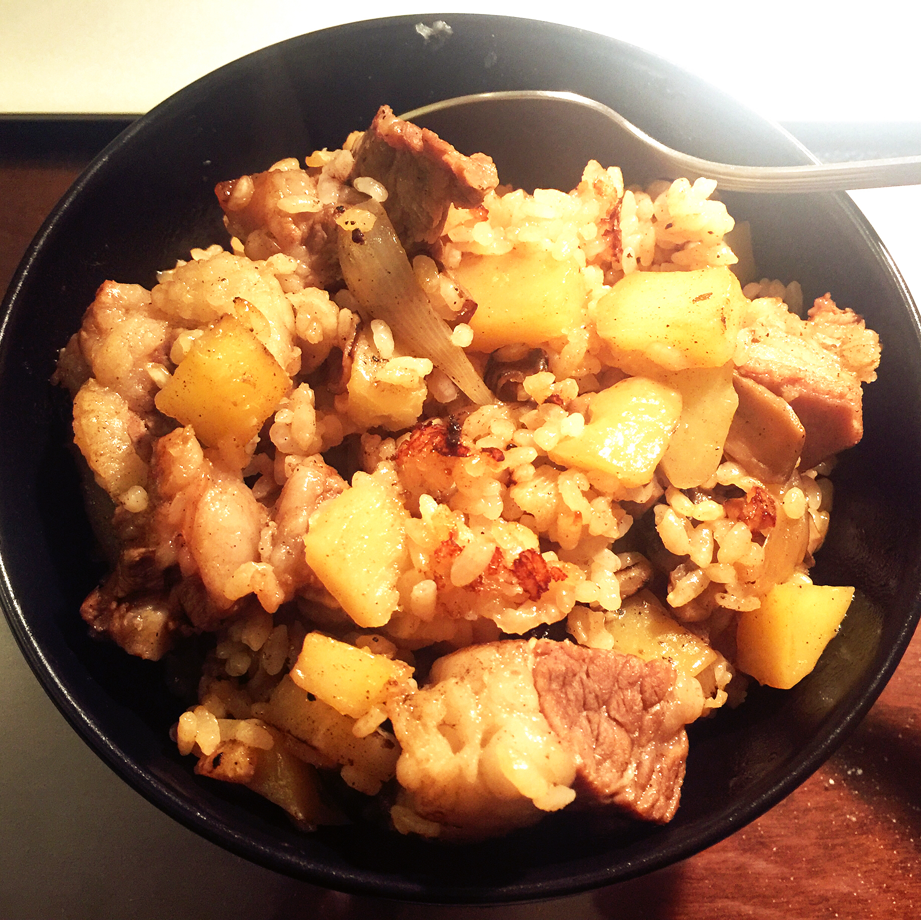 电饭锅版排骨焖饭