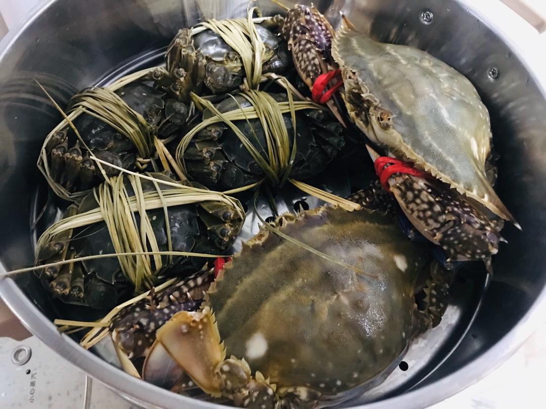 清蒸大闸蟹