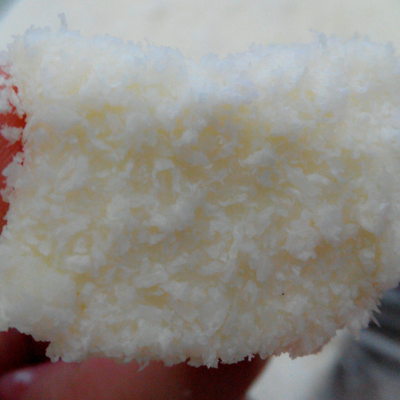 椰丝牛奶小方糕