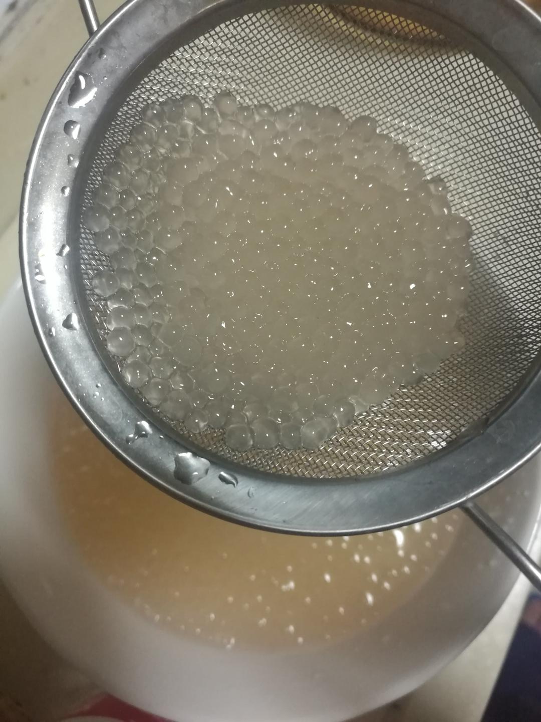 学会西米露煮出晶莹剔透