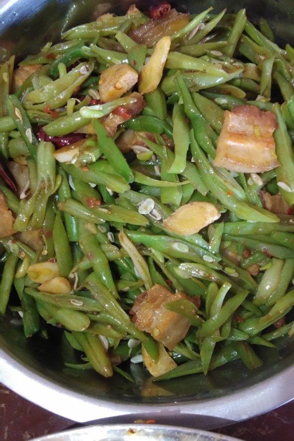 四季豆炒肉
