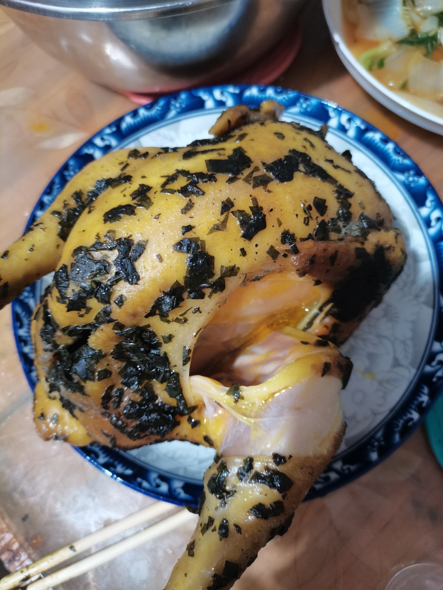 吉捞盐焗鸡（电饭锅）的做法