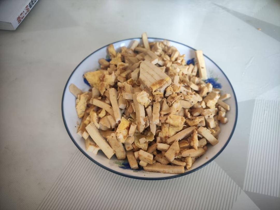 鸡蛋炒老豆腐