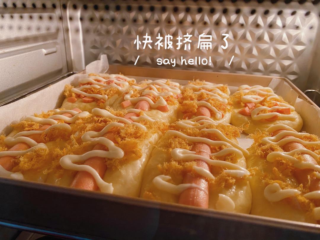 纯奶手撕吐司的做法 步骤1
