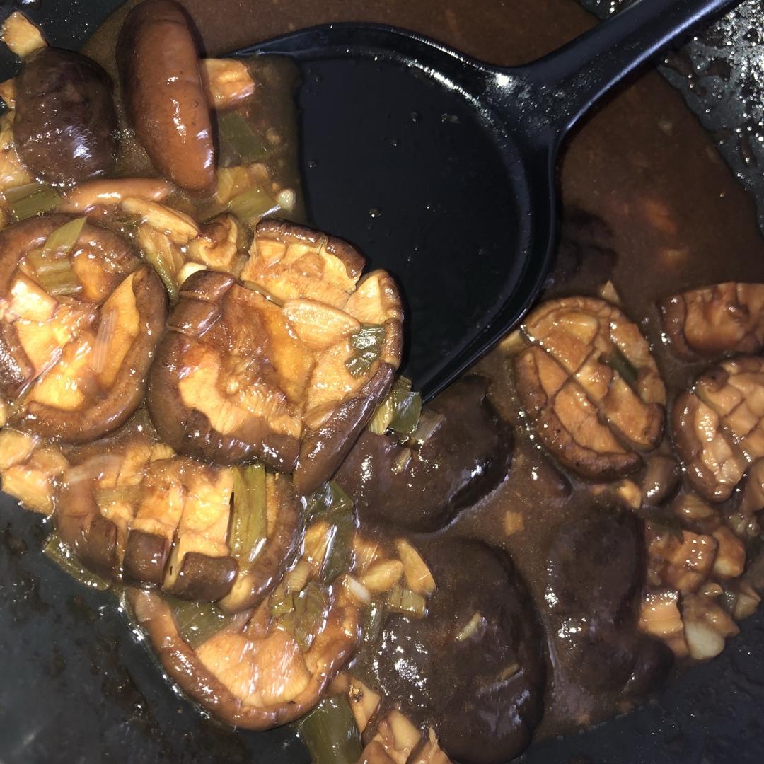 超下饭香菇素鲍鱼