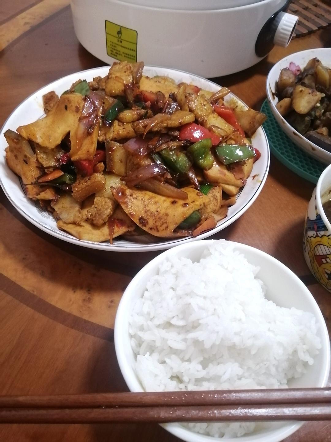 干锅千页豆腐