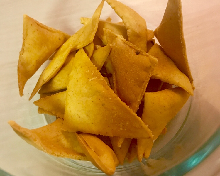 墨西哥脆片 鷹嘴豆三角餅乾(無油版 低卡低脂)的做法