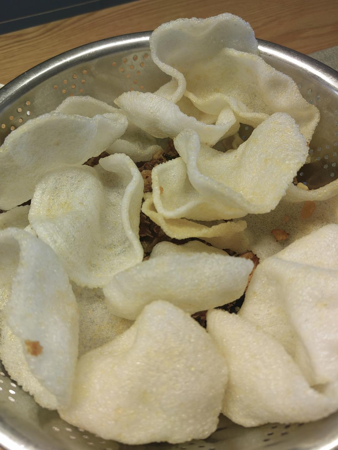炸虾片，技巧篇（看视频）