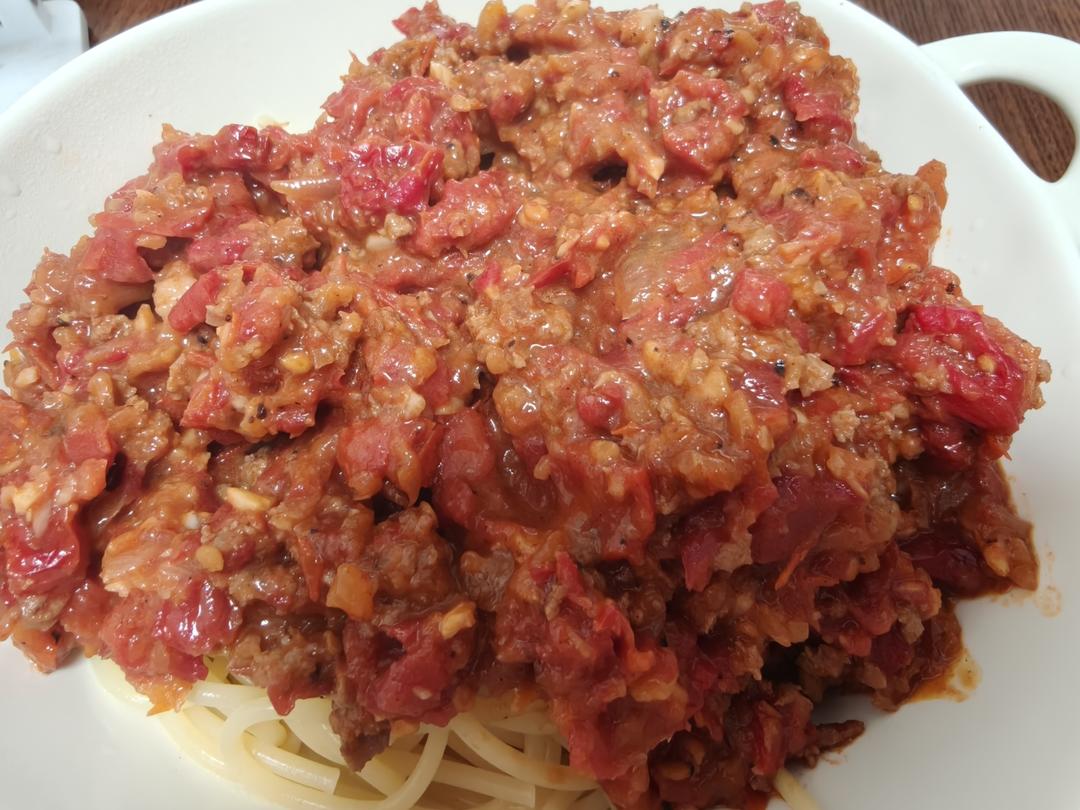 番茄肉酱意面