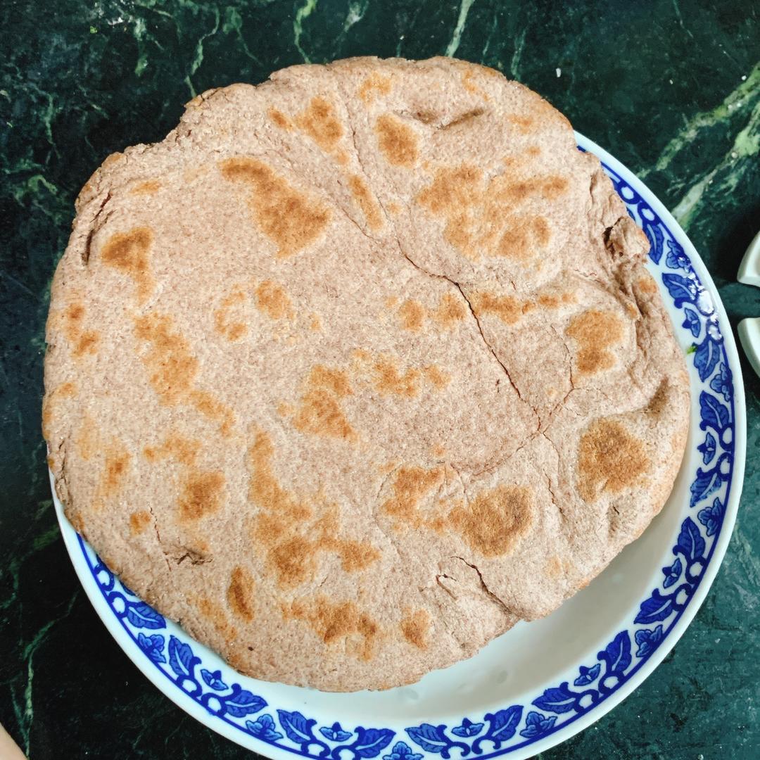 健康的100%黑麦发面饼/（无油无糖百搭减脂糖尿病人均可