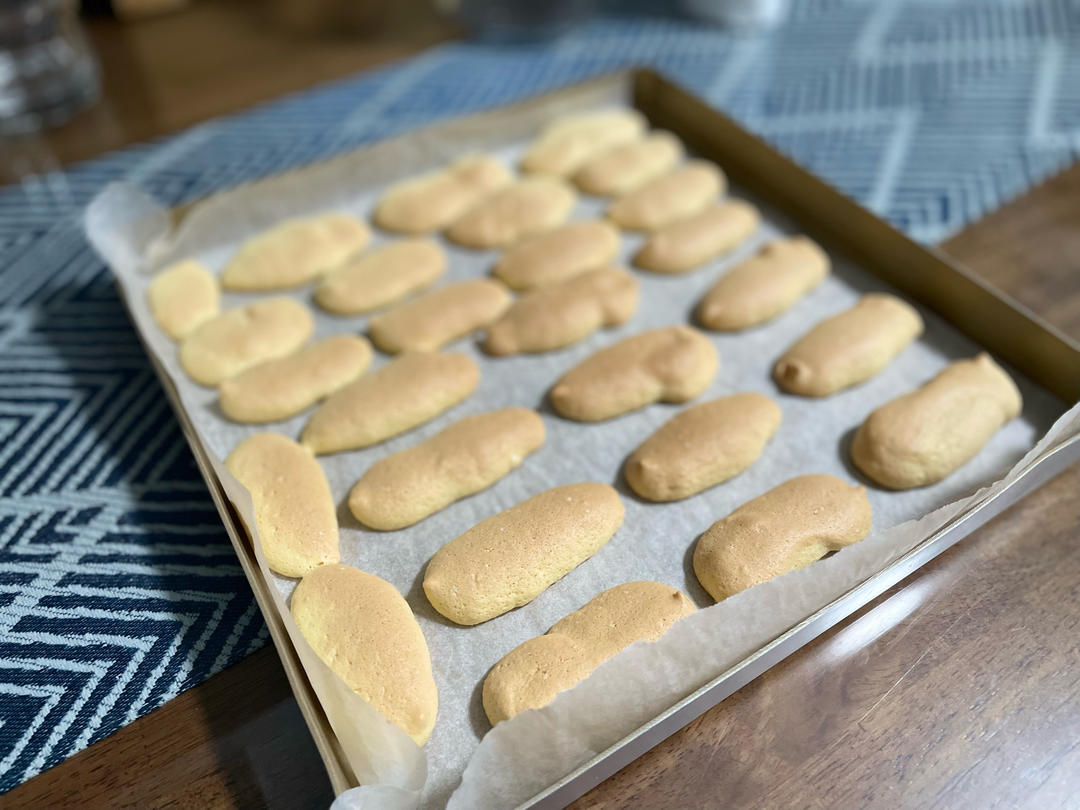 一次就成功的手指饼干～