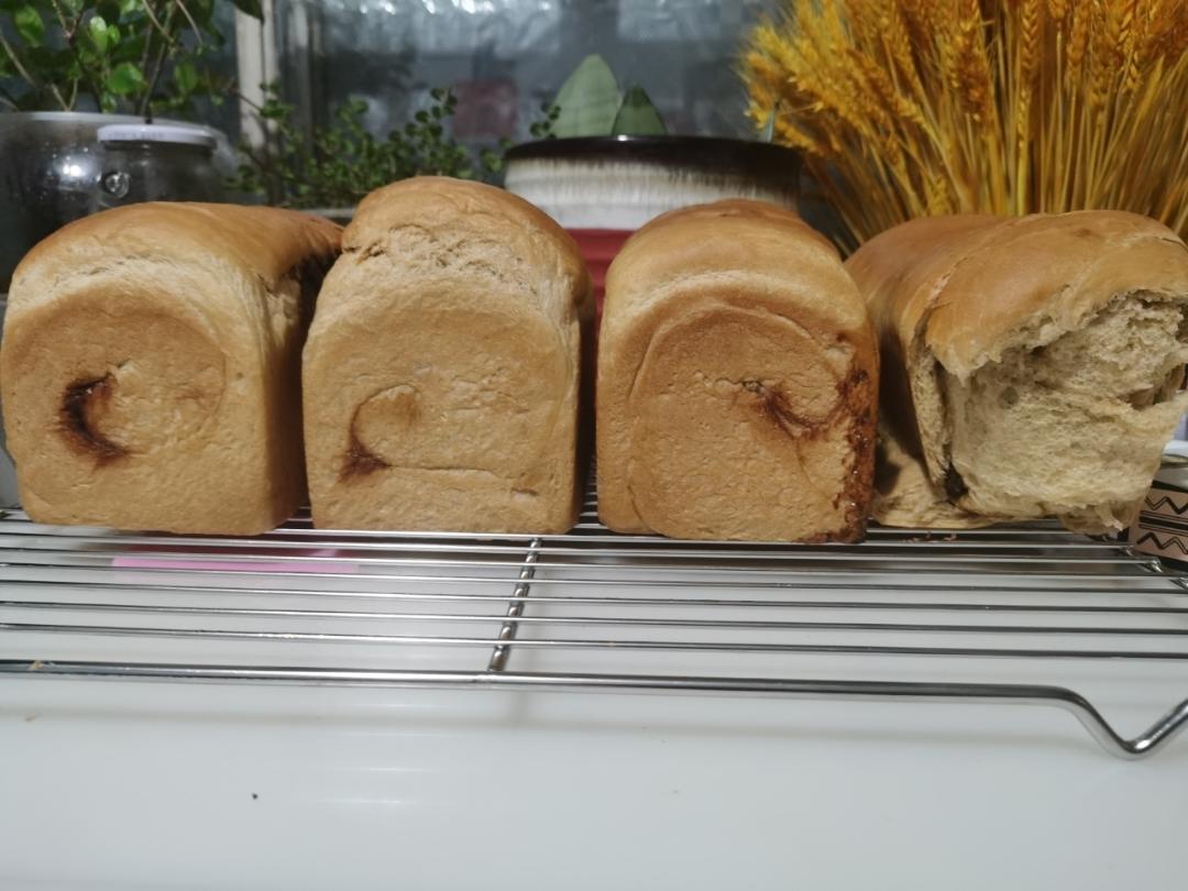 鲜奶红糖吐司