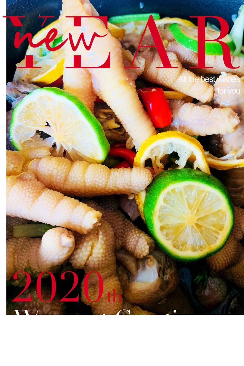 最近爱上柠檬鸡爪