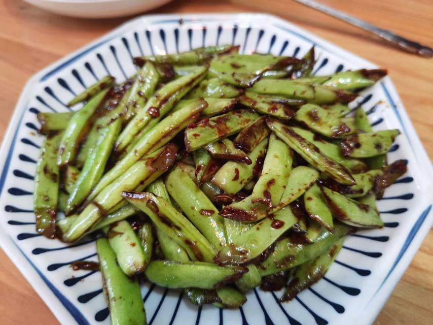 干煸四季豆（少油版）