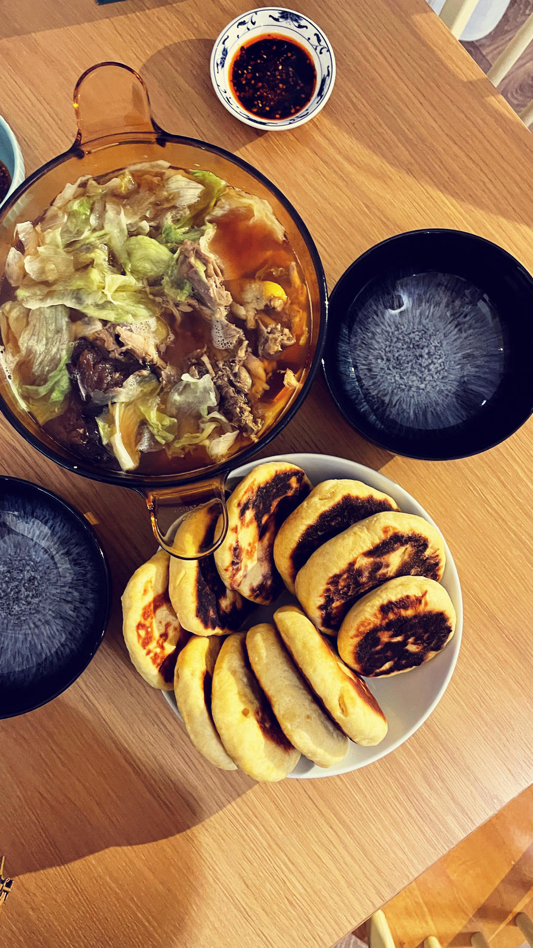 堂妈小厨——发面南瓜饼