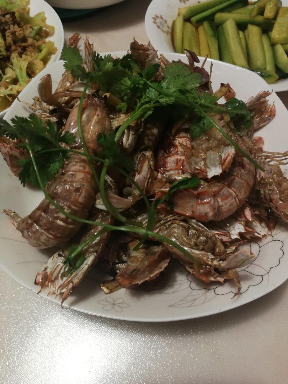 椒盐皮皮虾