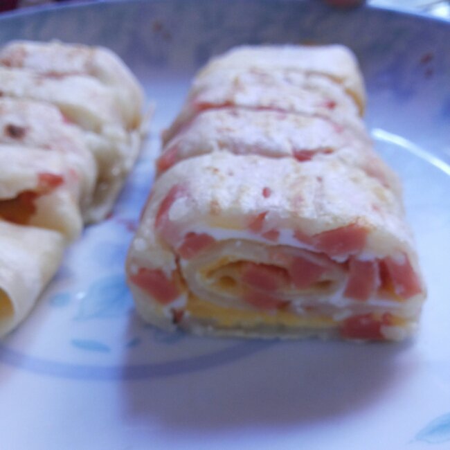 早餐鸡蛋煎饼