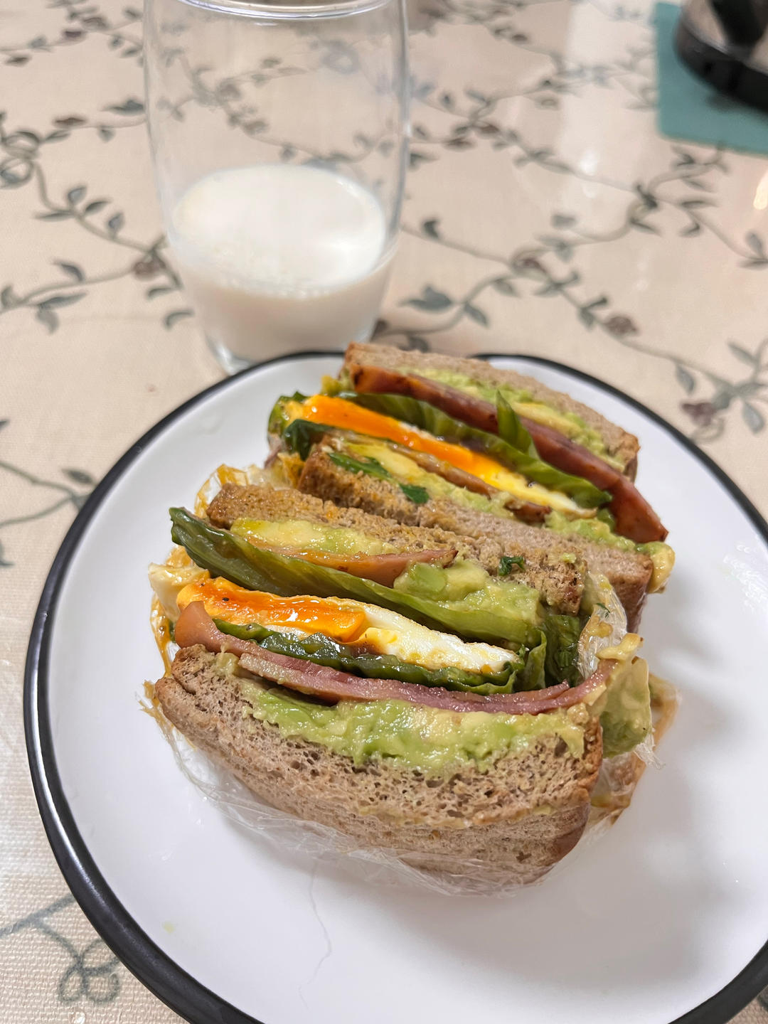 全麦吐司三明治（减脂）