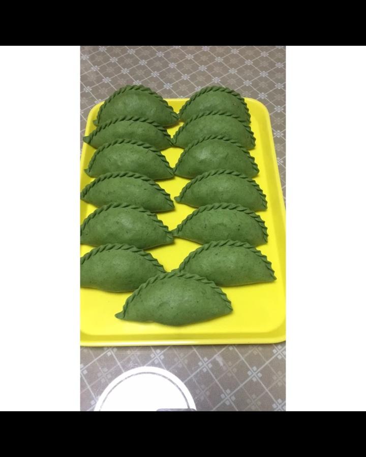 甜与咸青团