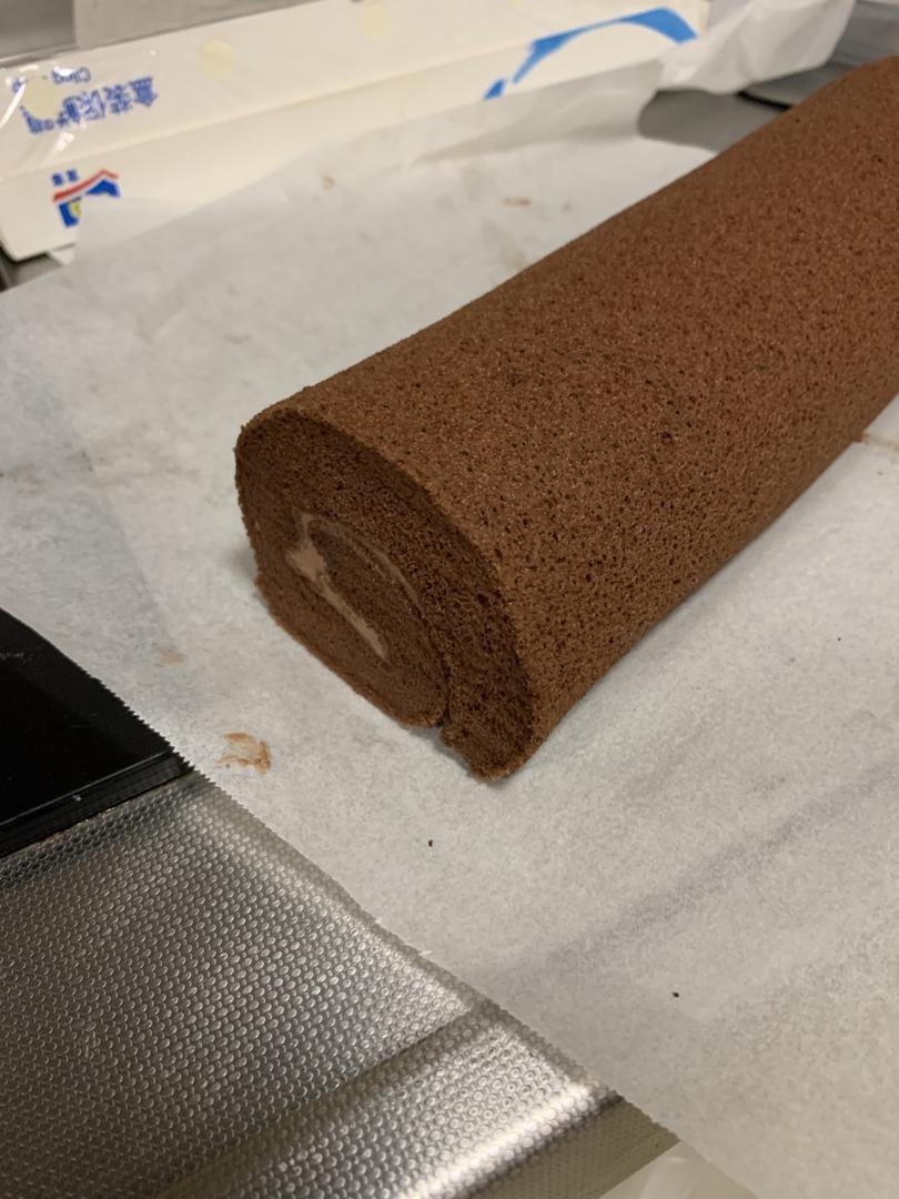 可可蛋糕卷(不消泡超浓郁巧克力口感)