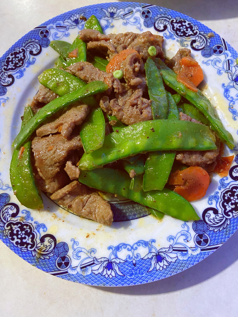 嫩炒牛肉片～～简单快手菜