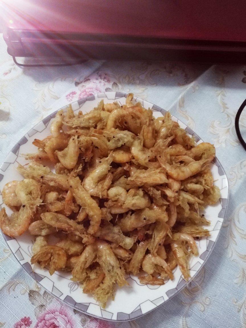 干炸小河虾